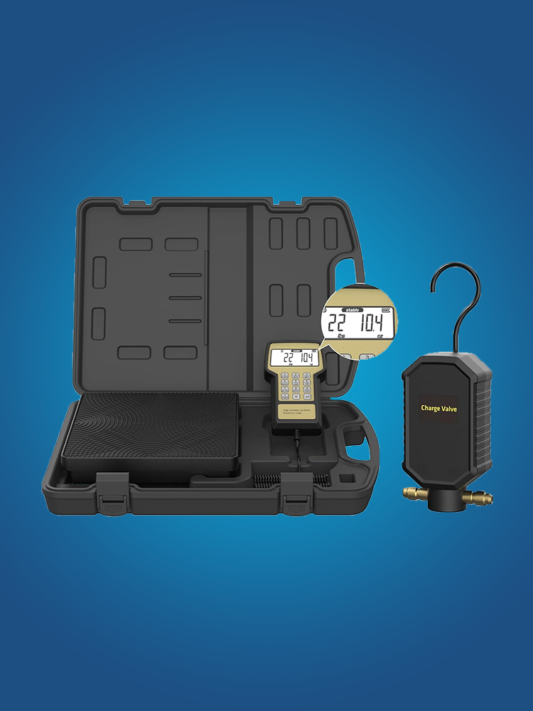 PORTABLE ELECTRONIC SCALE WITH SOLENOID VALVE